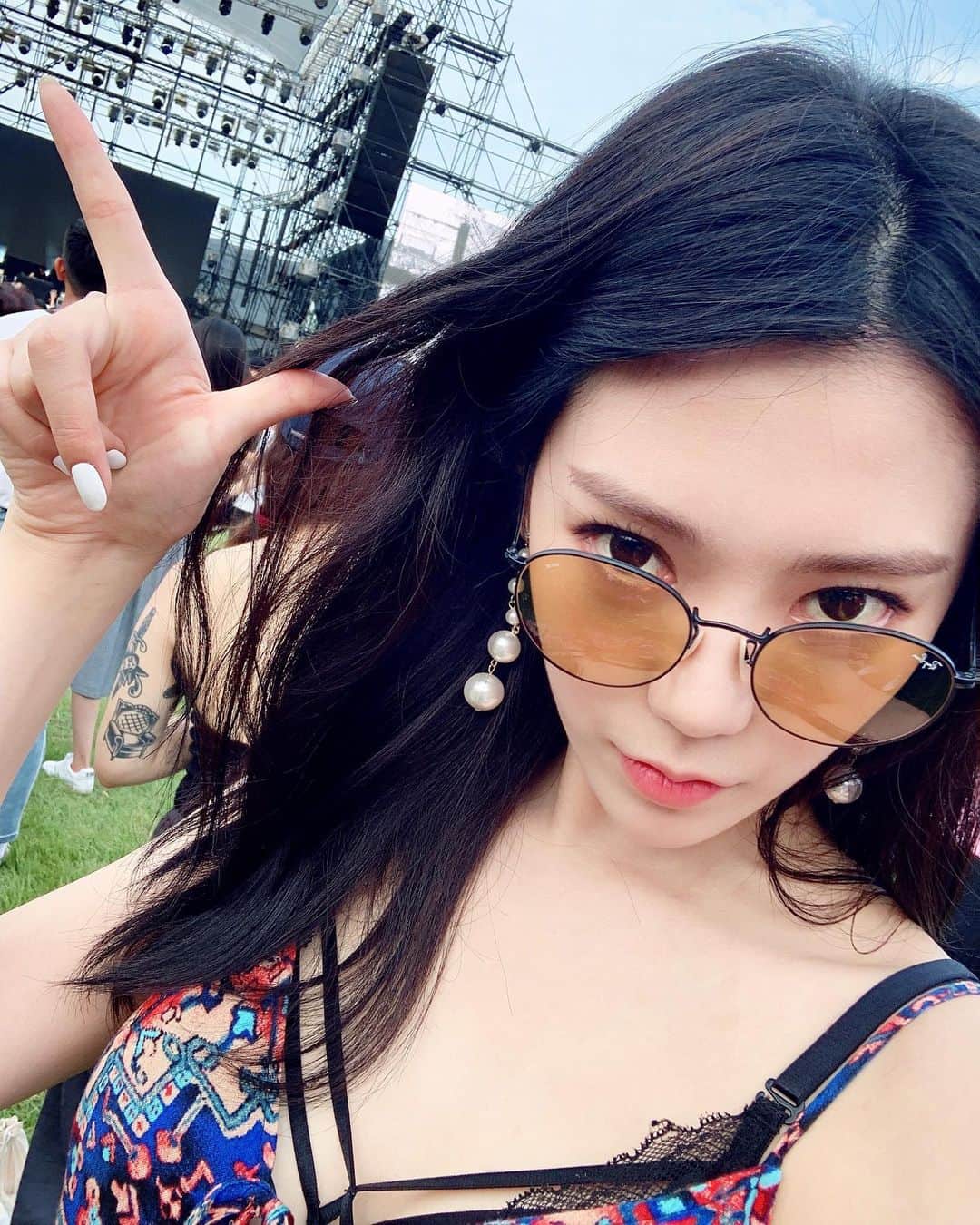 リジ のインスタグラム：「Holiday Land Festival Day1🥰」