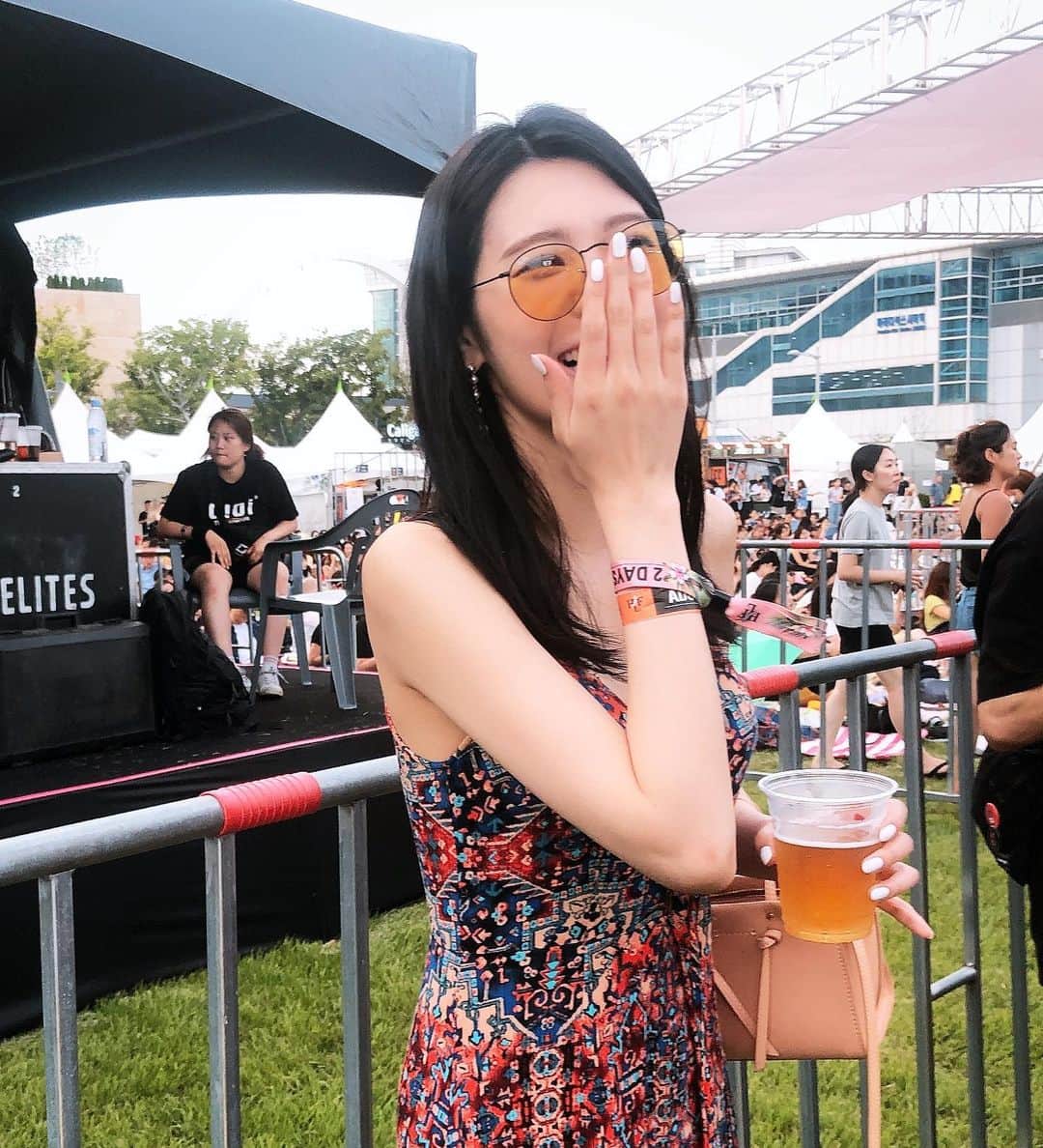 リジ のインスタグラム：「Holiday Land Festival day1🤩」