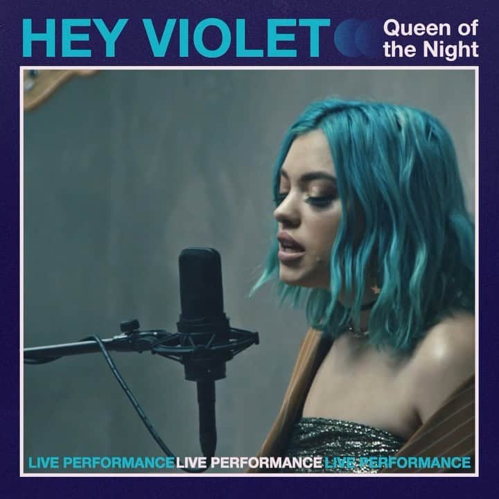 HEY VIOLETのインスタグラム：「she’s out now :) swipe up on our story to watch!!! mwah mwah mwah」