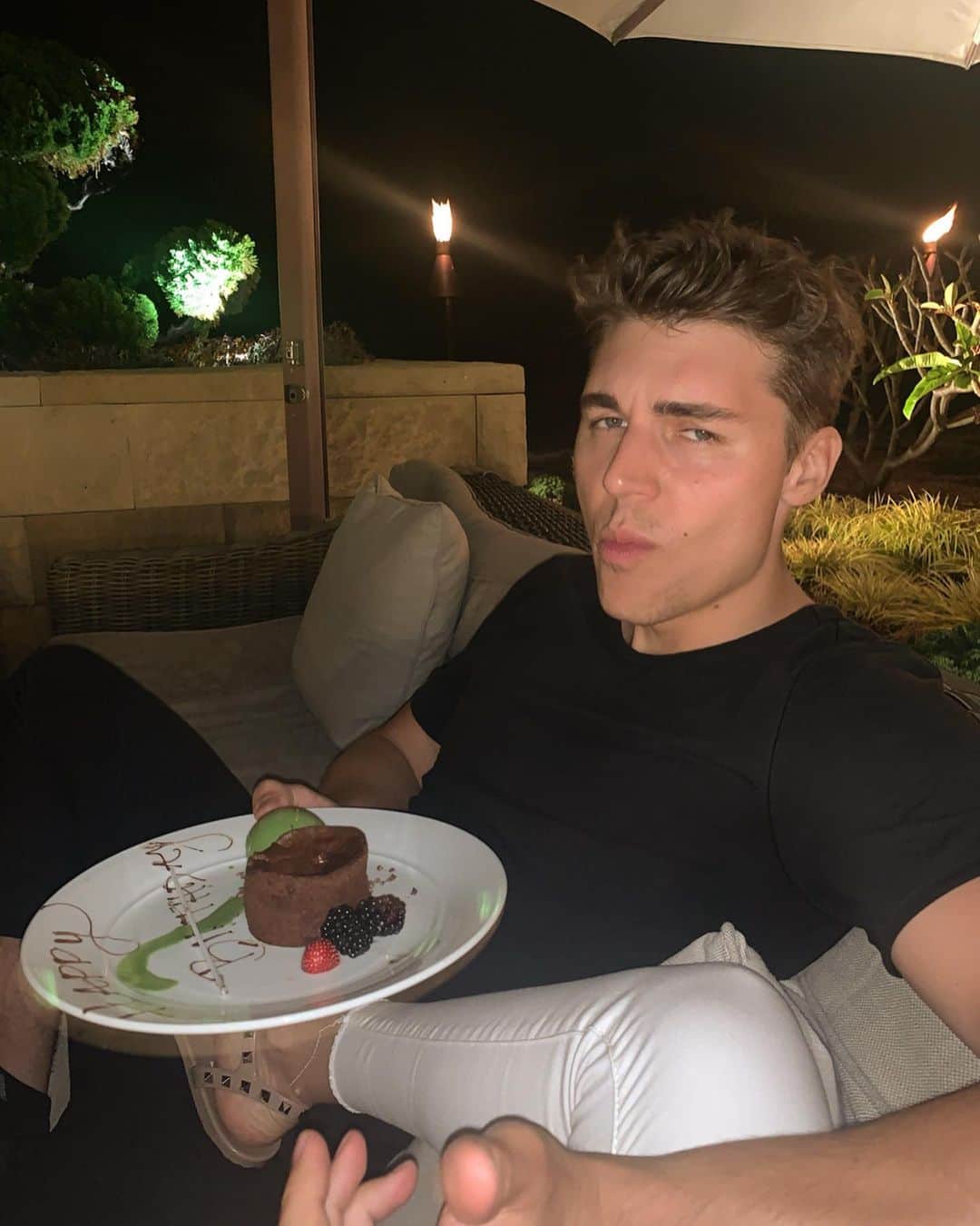 ノーラン・ジェラード・ファンクのインスタグラム：「Lucky Man 🎂🎂🎂」