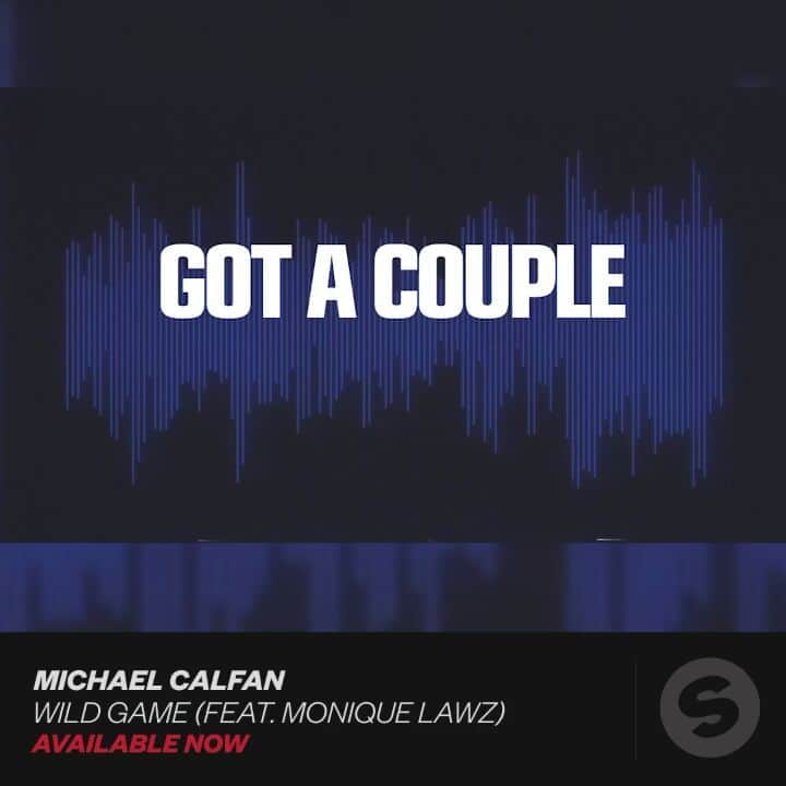 のインスタグラム：「Nothing but happy faces when @michaelcalfan's 'Wild Game' (feat. @moniquelawz) is being played! 🙂 #michaelcalfan #moniquelawz #wildgame #happy #spinninrecords #outnow」