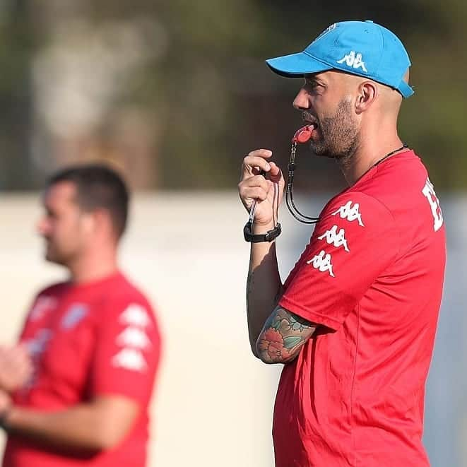 エンポリFCさんのインスタグラム写真 - (エンポリFCInstagram)「📸 📸 📸 Azzurri al lavoro nel pomeriggio al Sussidiario; domani mattina di nuovo in campo, nel pomeriggio la partenza per l'Alto Adige」7月30日 4時13分 - empoli_fc_official