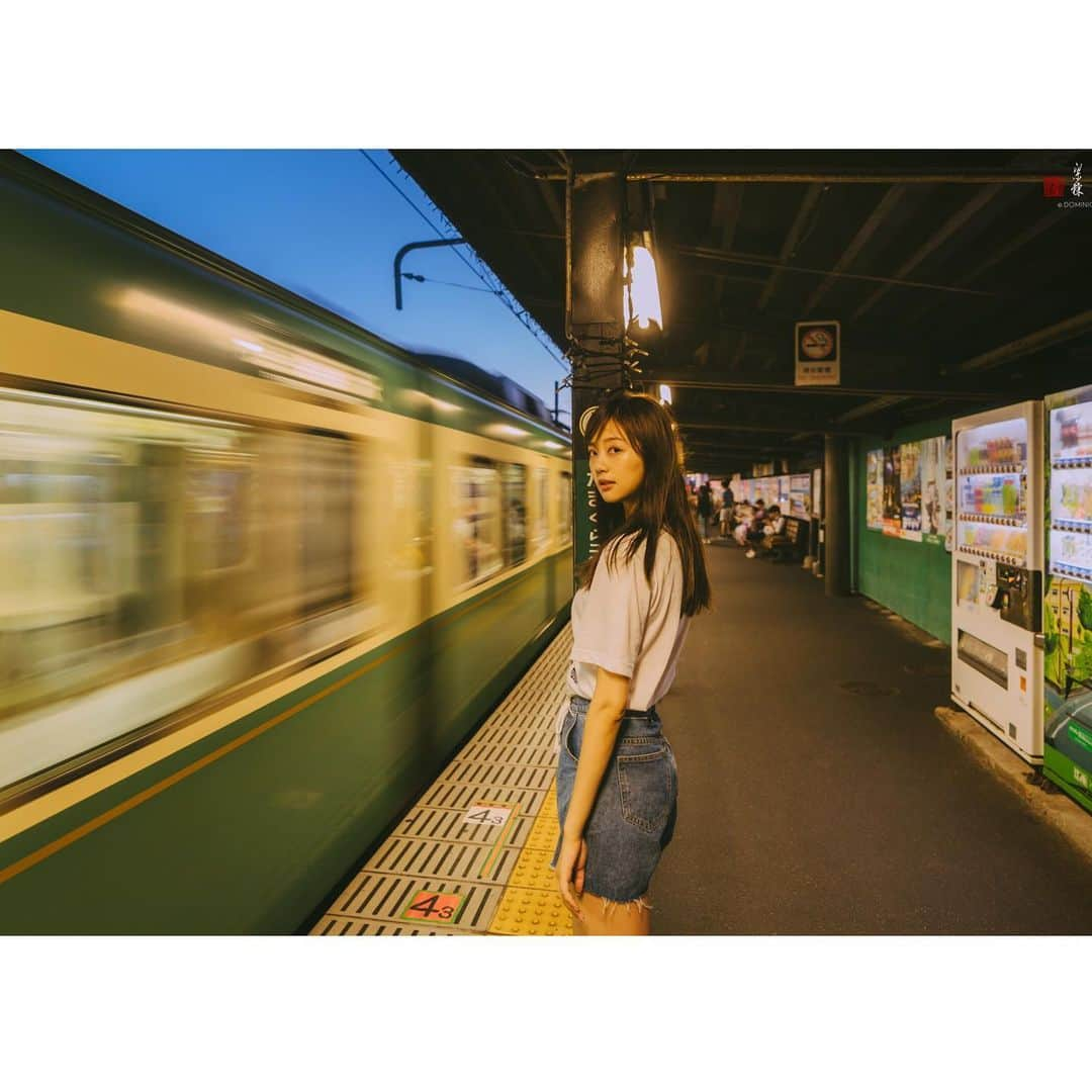 熊江琉唯さんのインスタグラム写真 - (熊江琉唯Instagram)「鎌倉高校前🚉 ． Photo by @2dominic  #portraitphotography #portrait #photo #model #kamakura #model #kamakurakokomae #駅 #駅のホーム #写真 #モデル」7月30日 14時09分 - ruikumae