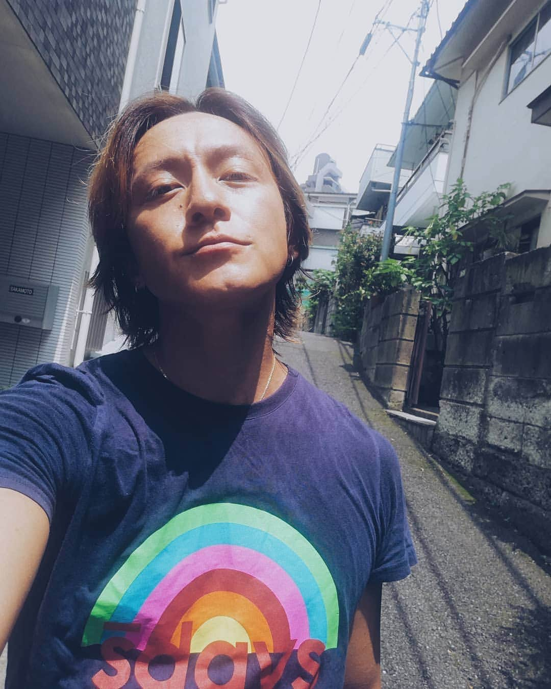 内山麿我さんのインスタグラム写真 - (内山麿我Instagram)「・ もっぱらTシャツはsdaysです。 ありがたや🙉 ・ #sdays #mensfashion #mensmodel #summer #italy #surf #夏男 #サーファーですか？ #と言われるけど違う #けど #サーファーになりたい #海が好き」7月30日 15時06分 - maroka_uchiyama