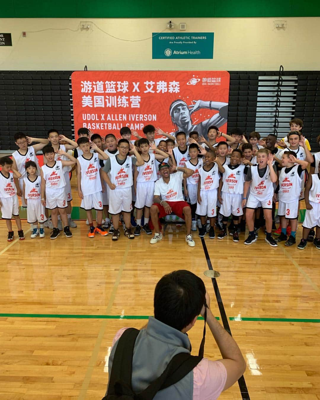 アレン・アイバーソンさんのインスタグラム写真 - (アレン・アイバーソンInstagram)「Had a good time at my camp with the future today.」7月30日 6時24分 - theofficialai3