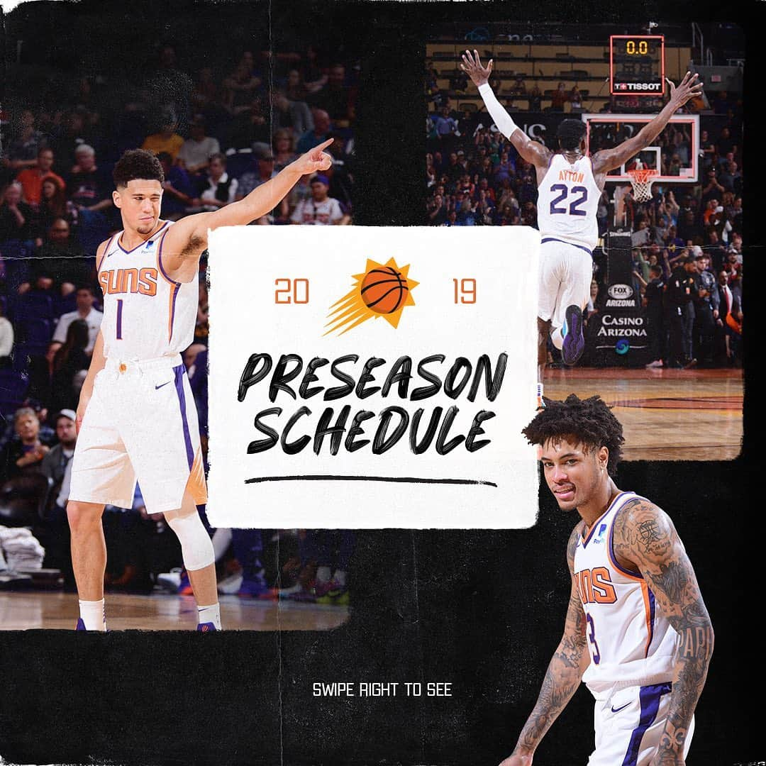 フェニックス・サンズさんのインスタグラム写真 - (フェニックス・サンズInstagram)「Your first chance to see the 2019-20 Phoenix Suns!  #RisePHX」7月30日 7時13分 - suns