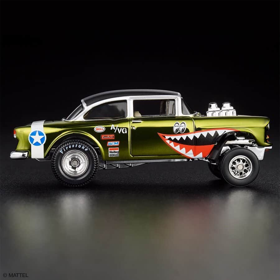 Hot Wheelsさんのインスタグラム写真 - (Hot WheelsInstagram)「Prepare for liftoff with RLC-exclusive RLC '55 Chevy Bel Air Gasser. #HotWheels #HotWheelsCollector」7月30日 8時09分 - hotwheelsofficial