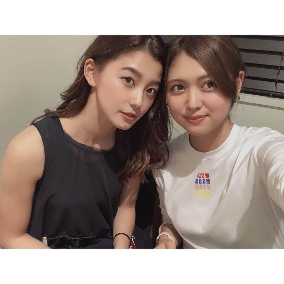 松元絵里花さんのインスタグラム写真 - (松元絵里花Instagram)「* あやちゃん♡ こんなに会ってるのに、 写真全然載せてないね（笑）と いう話しになったので 久しぶりに写真を載せてみた♡（笑） 私には欠かせない存在。 もはや家族です（笑） #朝比奈彩#松元絵里花」7月30日 8時58分 - matsumoto_erika