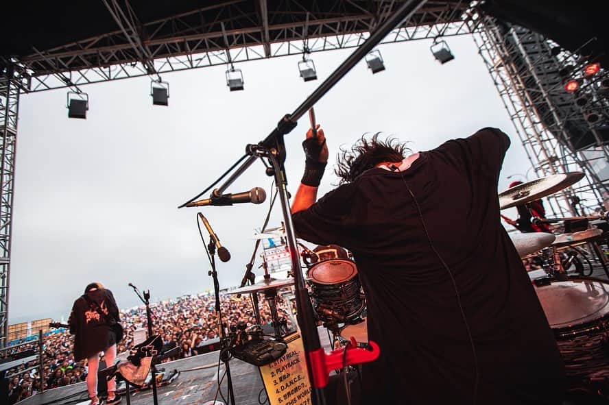 HIROSHIのインスタグラム：「‪OGA NAMAHAGE ROCK FESTIVAL vol.10‬ ‪photo by @kawado_photo  #ONRFX‬」