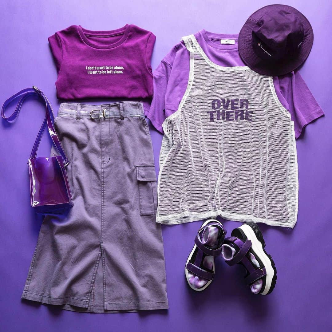 WEGOさんのインスタグラム写真 - (WEGOInstagram)「✔︎purple color items ¥300+tax〜  #wego#ウィゴー#ladies#レディース#fashion#purple#color」7月30日 10時55分 - wego_official