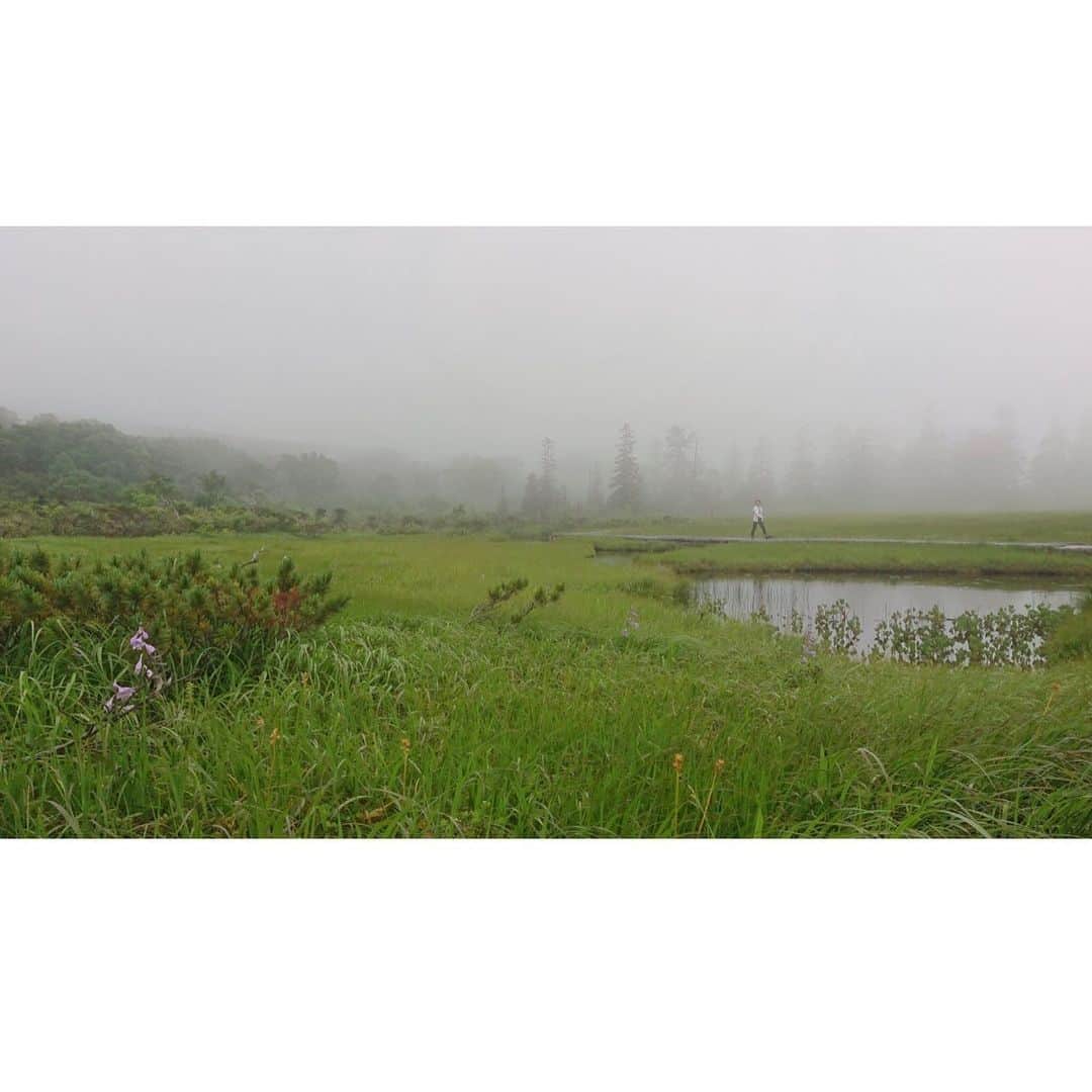 宇田恵菜さんのインスタグラム写真 - (宇田恵菜Instagram)「神仙沼 ニセコエリアで神秘的でいまにも神がでてきそうな神仙沼。 そこにいくまでの、道が徒歩20分ぐらいですが、なんとも美しい‼️ ジャングルを抜けたら、高原 是非気持ちを0にしにいってほしい！ 天気が霧の方がより、高原の神秘性があって私は好きだった☺️ ——————————————— #actresslife #女優 #地方ロケ #ロケ撮影 #役者 #女性ライダー #バイク女子 #食レポ #レポーター #宇田恵菜 #愛媛出身 #ridding #womanrider #北海道 #MT09 #YAMAHA #北海道ツーリング #motorbike #motorcycle #ridding #womanrider #女性ライダー #バイカー #恵菜バイク #バイク女子  #バイク好き #clubモータサイクル #神仙沼 #ニセコ」7月30日 10時59分 - ena2727