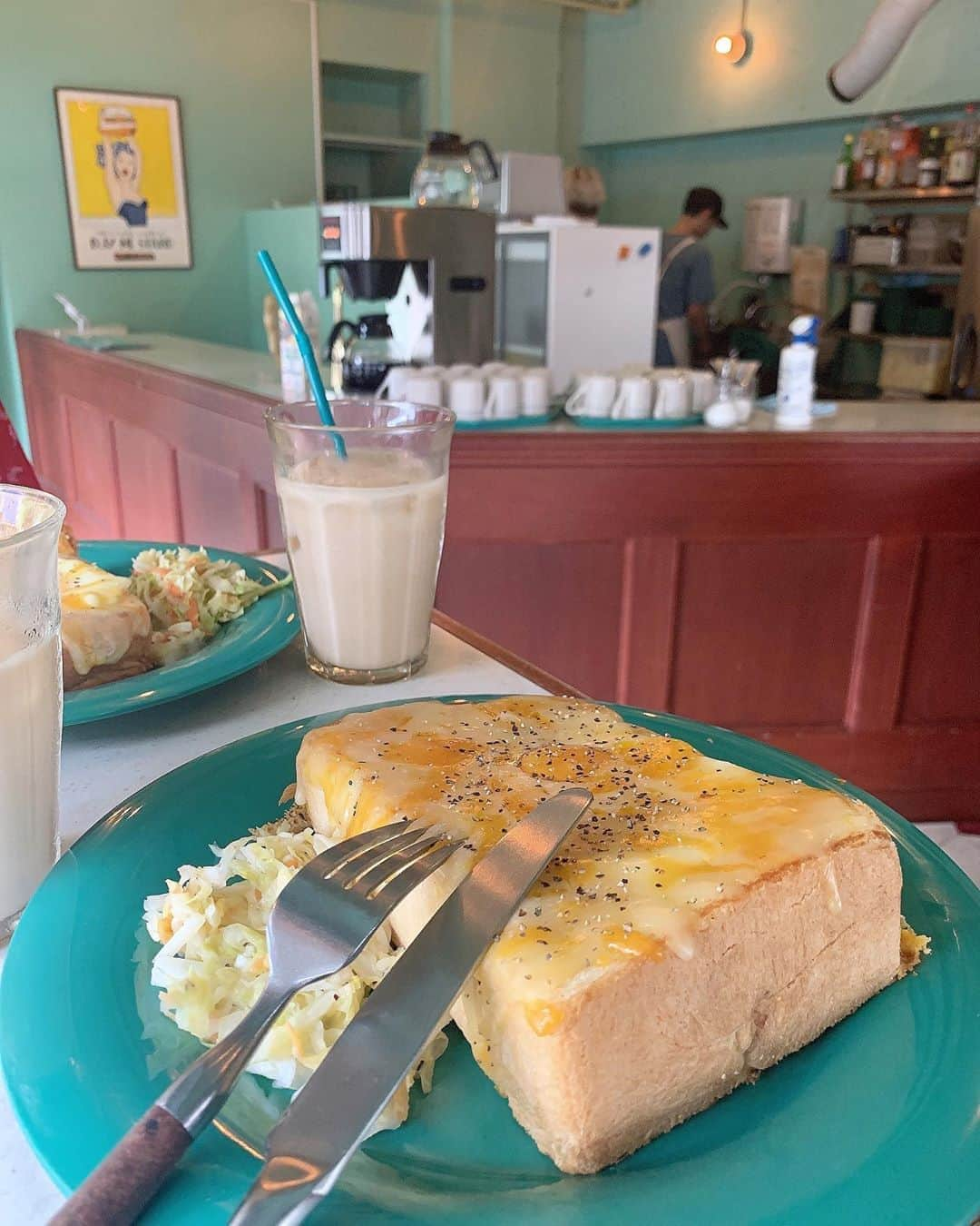 りなぴよさんのインスタグラム写真 - (りなぴよInstagram)「🌞🌞🌞 ・ good morning 🍳🍞 ・ 日曜日の朝ごはん🥣 ・ 休日に早く起きておしゃれなカフェでモーニングって最高だな〜と思いました🤤💗 ・ ・ 今日も暑いけど1日頑張りましょ〜う👌 ・ ・ #モーニングカフェ #モーニング #bymestand #バイミースタンド #トースト #カフェ #渋谷カフェ #渋谷モーニング #カフェ巡り #朝ごはん」7月30日 12時07分 - piyo_na_ri_