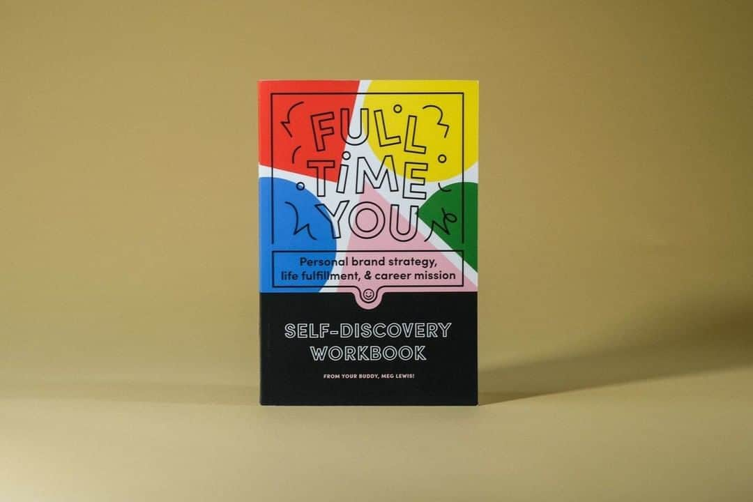 Dribbbleさんのインスタグラム写真 - (DribbbleInstagram)「Get a leg-up in your journey of self-discovery from one of our design heroes, Meg Lewis (@darngooood ) with her stellar book, Full Time You!  Click the link in our bio to see more and follow this designer on Dribbble.⠀ ⠀ #shopdribbble #dribbble #meglewis #fulltimeyou #freelance」7月30日 12時30分 - dribbble