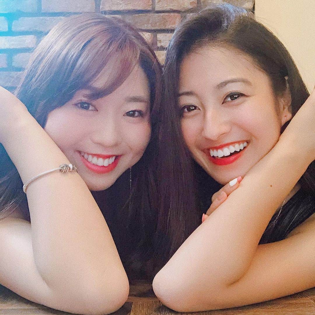 大浦ヒロミのインスタグラム：「❤️ HATAMIN ❤️ ・ One of the most beautiful qualities of true friendship is to understand and to be understood ~ ❤︎ ・ Love yah ma girl 🍃」