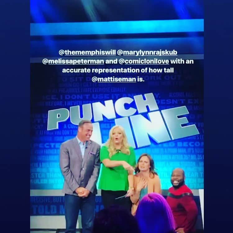 メアリー・リン・ライスカブさんのインスタグラム写真 - (メアリー・リン・ライスカブInstagram)「Oops we did it again. Tomorrow night on your local Fox station. @punchlinetvshow 🤩😂」7月30日 23時39分 - marylynnrajskub