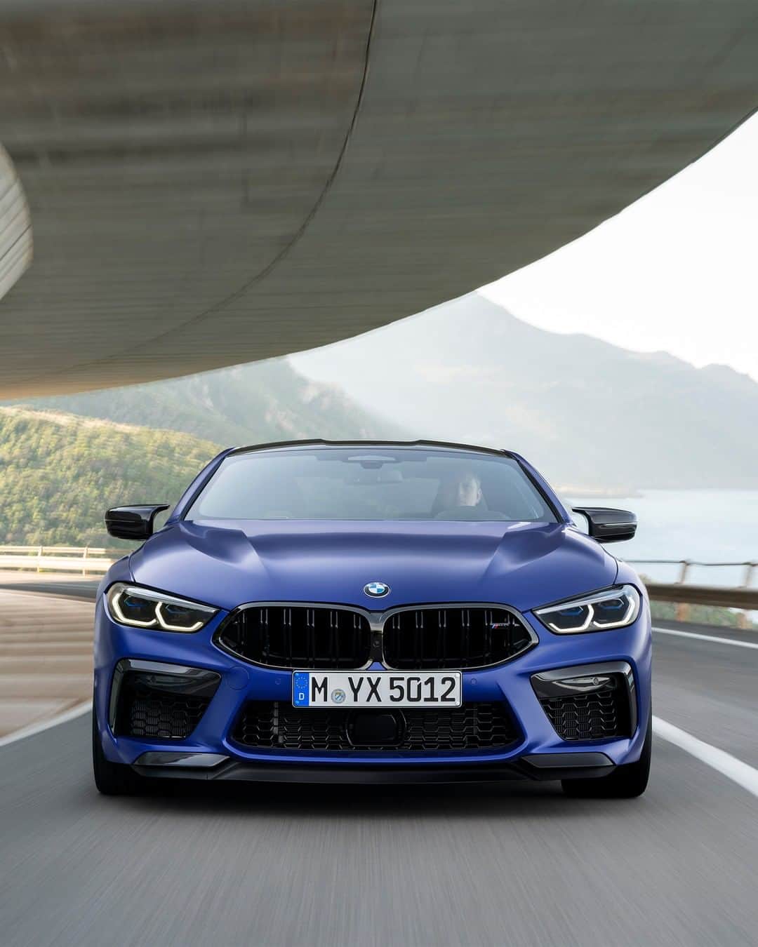 BMWのインスタグラム：「Exciting in style and performance. The first-ever BMW M8 Competition Coupé. #TheM8 #BMW #M8 #BMWM __ BMW M8 Competition Coupé: Fuel consumption in l/100 km (combined): 10.6 - 10.5. CO2 emissions in g/km (combined): 242 - 238. The values of fuel consumptions, CO2 emissions and energy consumptions shown were determined according to the European Regulation (EC) 715/2007 in the version applicable at the time of type approval. The figures refer to a vehicle with basic configuration in Germany and the range shown considers optional equipment and the different size of wheels and tires available on the selected model. The values of the vehicles are already based on the new WLTP regulation and are translated back into NEDC-equivalent values in order to ensure the comparison between the vehicles. [With respect to these vehicles, for vehicle related taxes or other duties based (at least inter alia) on CO2-emissions the CO2 values may differ to the values stated here.] The CO2 efficiency specifications are determined according to Directive 1999/94/EC and the European Regulation in its current version applicable. The values shown are based on the fuel consumption, CO2 values and energy consumptions according to the NEDC cycle for the classification. For further information about the official fuel consumption and the specific CO2 emission of new passenger cars can be taken out of the „handbook of fuel consumption, the CO2 emission and power consumption of new passenger cars“, which is available at all selling points and at https://www.dat.de/angebote/verlagsprodukte/leitfaden-kraftstoffverbrauch.html.」