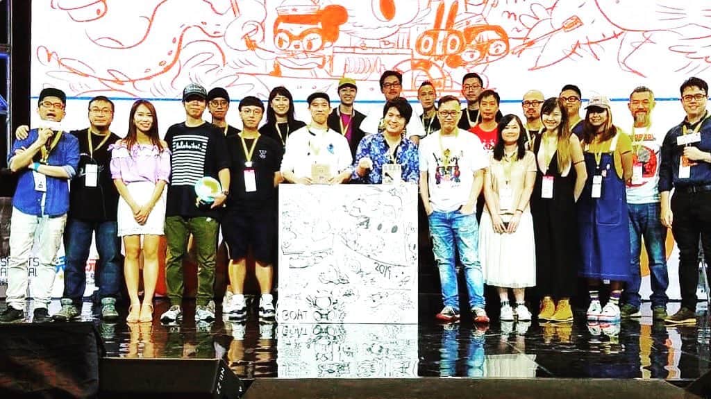 天神英貴さんのインスタグラム写真 - (天神英貴Instagram)「With super talented artists in ACGHK! Amazing collaboration!」7月31日 0時41分 - tenjin_hidetaka