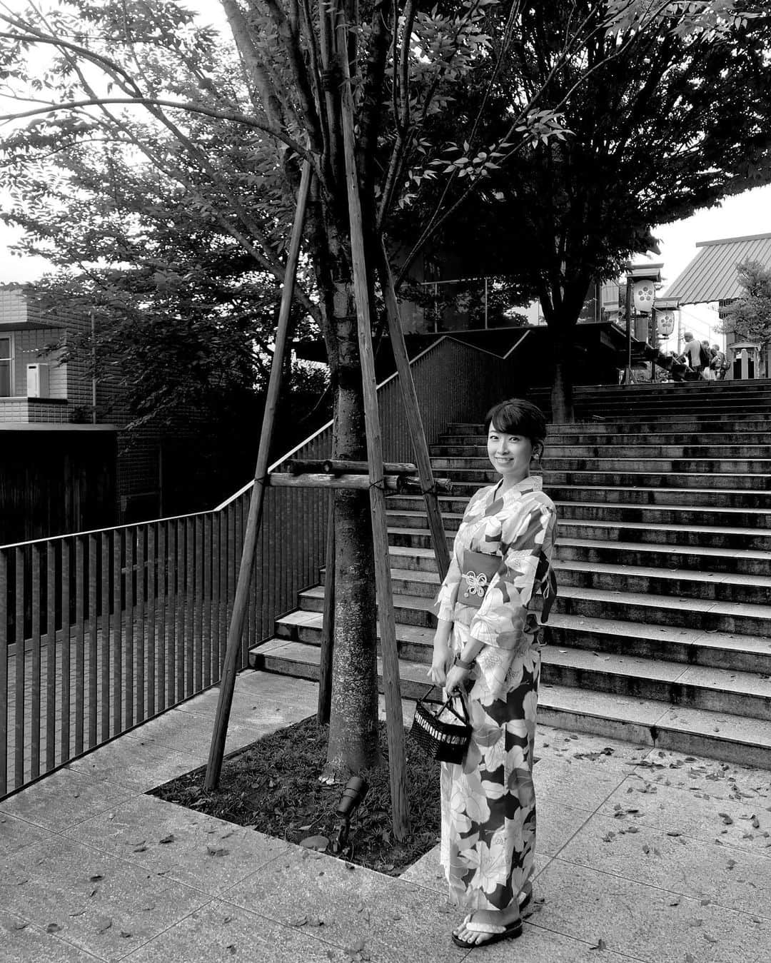 のインスタグラム：「👘 #summer #yukata」