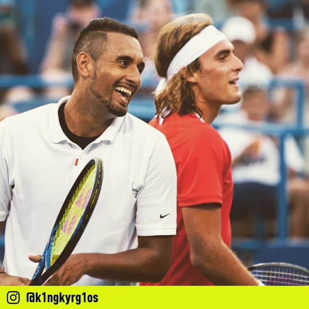 ATP World Tourさんのインスタグラム写真 - (ATP World TourInstagram)「🗨️ Nick K on Stef "We may go about things differently...but, tonight was a special moment and honestly it was awesome to share the court with you. It’s been cool to see you bloom into the player you are, and you are only at the beginning. You are gonna be able to help and influence a lot of people. See you in Cincinnati 🤩 📸 @k1ngkyrg1os  #ATPTour #WashingDC #CitiOpen #doubles」7月30日 17時51分 - atptour