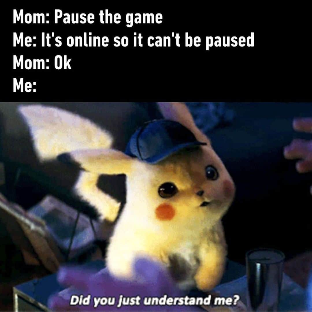 9GAGさんのインスタグラム写真 - (9GAGInstagram)「A miracle⠀ #detectivepikachu #onlinegame #mom」7月30日 20時00分 - 9gag