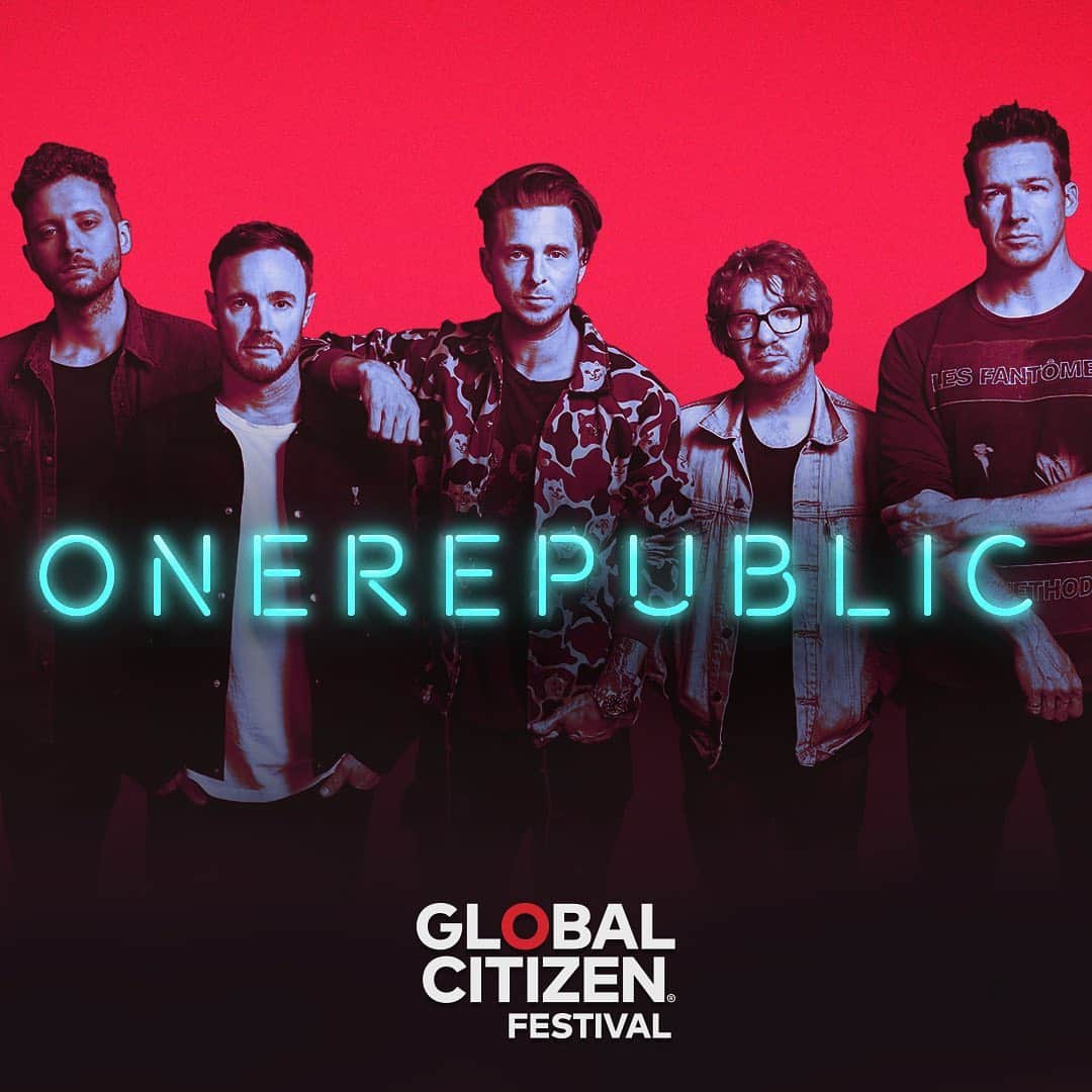 OneRepublicさんのインスタグラム写真 - (OneRepublicInstagram)「We're partnering with @glblctzn to end extreme poverty by 2030. Help us call on world leaders and you could earn tickets to see us at the 2019 #GlobalCitizen Festival on 9/28 (link in story) #PowerTheMovement」7月30日 21時08分 - onerepublic