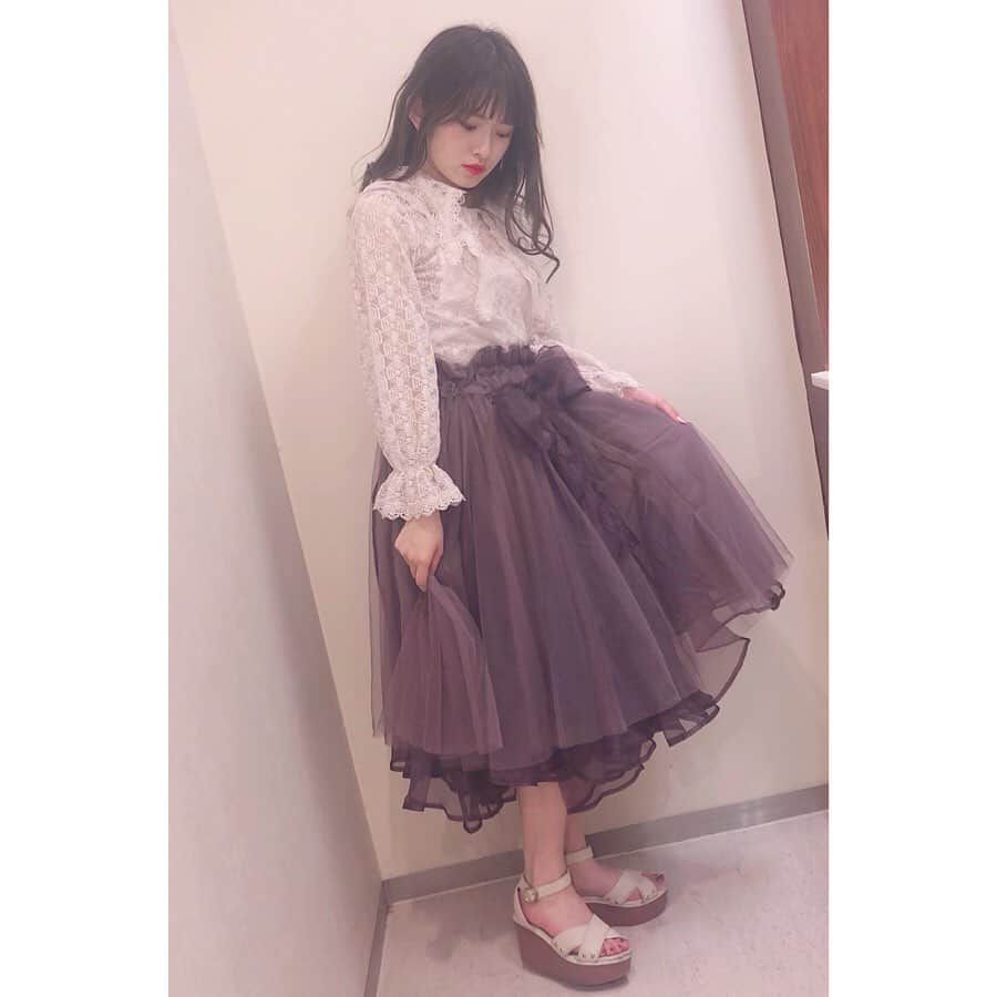 青木菜花さんのインスタグラム写真 - (青木菜花Instagram)「.﻿ .﻿ キスリーさんのお洋服着てみたよ！﻿ 色んな系統のお洋服着こなせるようになりたいな〜🤔🌷﻿ .﻿ . #kissilly」7月30日 21時12分 - nanoka_0711