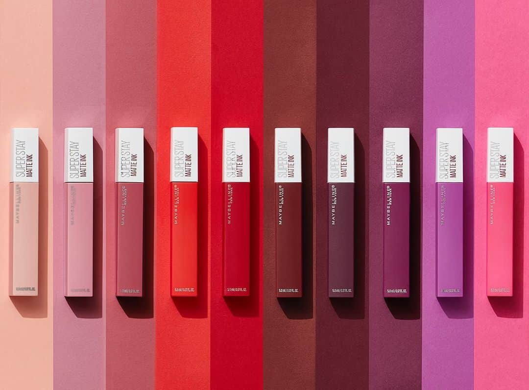 Maybelline New Yorkさんのインスタグラム写真 - (Maybelline New YorkInstagram)「The OGs! 💋 These are the ten original #superstaymatteink shades. Which one is your all time fave? From left to right: 'loyalist', 'dreamer', 'lover', 'heroine', 'pioneer', 'voyager', 'escapist', 'believer', 'creator' and 'romantic'. #nationallipstickday」7月30日 21時31分 - maybelline