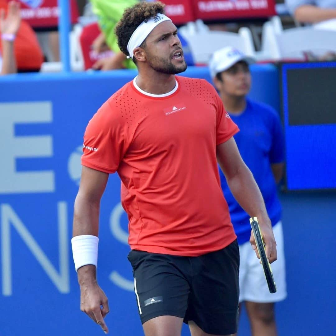 ジョー＝ウィルフリード・ツォンガさんのインスタグラム写真 - (ジョー＝ウィルフリード・ツォンガInstagram)「First win ever here in @citiopen ! ☝🏽 See you tonight #washington 👊🏽😉 #TsongaTeam #co19 #adidas #babolat #hubside #bastidemedical」7月30日 21時36分 - tsongaofficiel