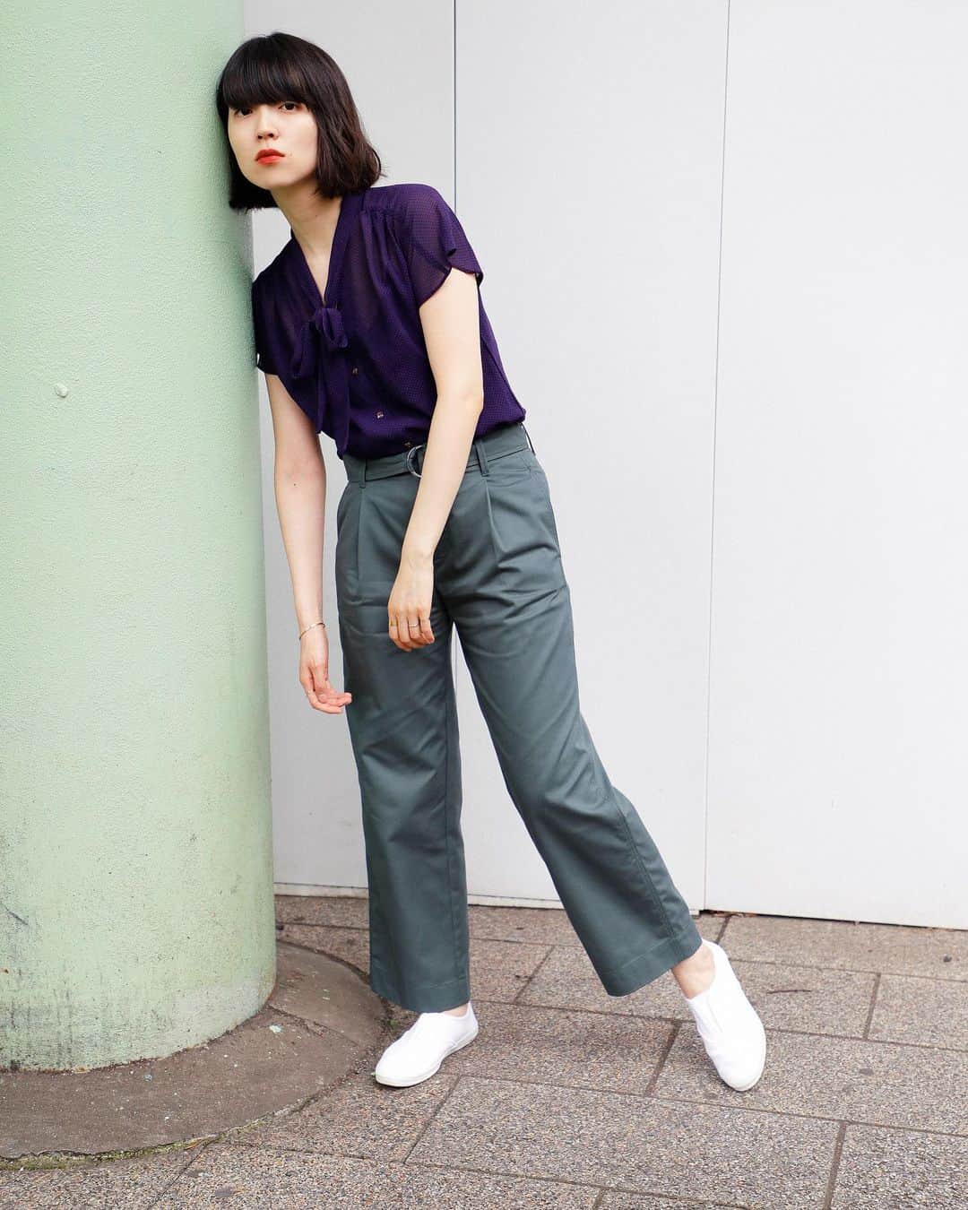 Droptokyoさんのインスタグラム写真 - (DroptokyoInstagram)「TOKYO STREET STYLE Name: @omiyuno  Pants: @gap_jp  #ギャップカーキ#チノ#pr #streetstyle#droptokyo#tokyo#japan#streetscene#streetfashion#streetwear#streetculture#fashion#gap Photography: @cazumax」7月30日 21時43分 - drop_tokyo