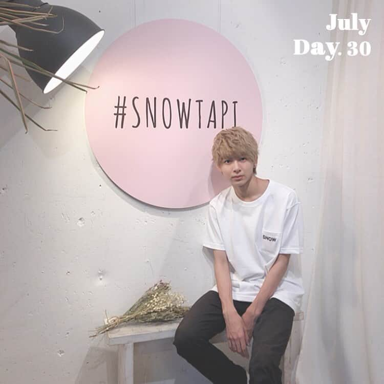 「SNOW」顔認識カメラアプリのインスタグラム