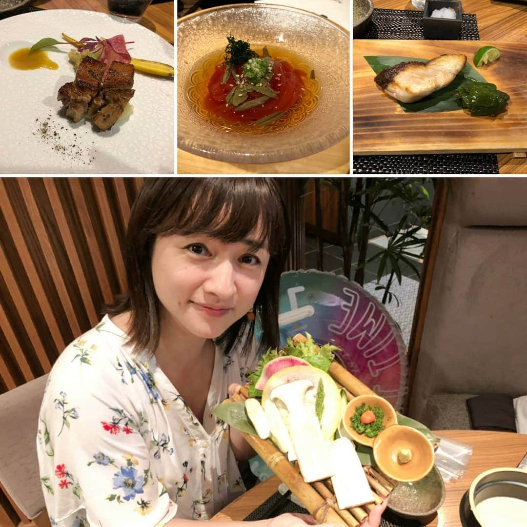 安田さちさんのインスタグラム写真 - (安田さちInstagram)「エピナール那須での夕食は、1日目はビュッフェ、2日目は和食「菜す乃」にしました😋  見た目も味も素晴らしく、ゆったりとした時間を過ごせました☺️ #旅の記録これで終わり #やっと私の写真発見 #那須の旅  #那須旅行 #家族旅行」7月30日 22時15分 - sachi.yasuda31