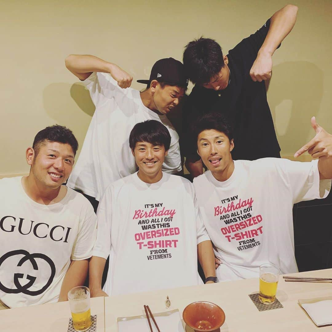 上田剛史さんのインスタグラム写真 - (上田剛史Instagram)「アラボンズhappy birthday会」7月30日 22時16分 - tsuyoshi50