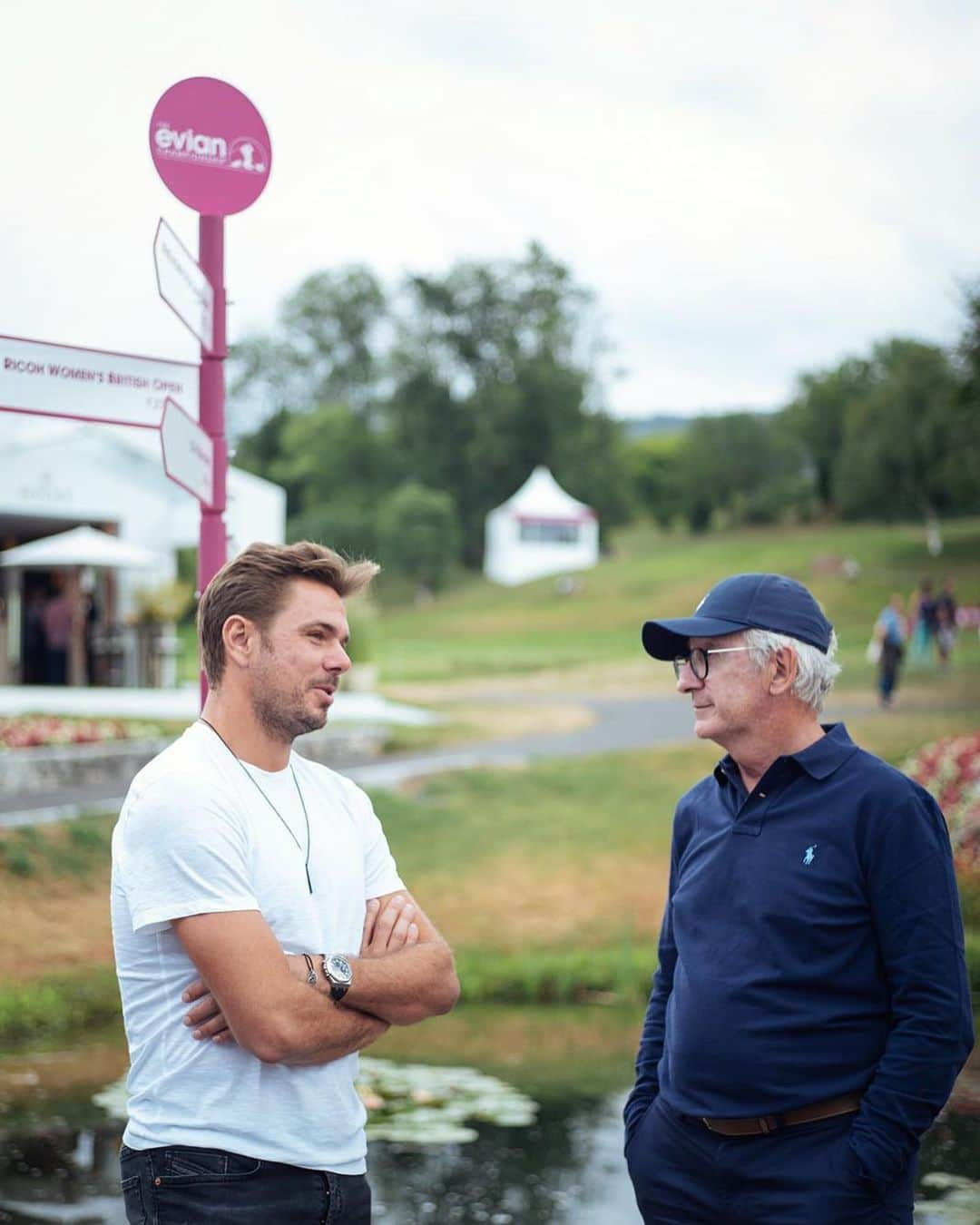 スタニスラス・ワウリンカさんのインスタグラム写真 - (スタニスラス・ワウリンカInstagram)「Thank you @evianwater for the amazing hospitality, a truly fantastic event @evianchamp ! I look forward to coming back soon 🙌🏻⛳️☀️💧🙏🏻♻️🎯🤗 #evian #evianwater #flipitforgood」7月30日 22時49分 - stanwawrinka85