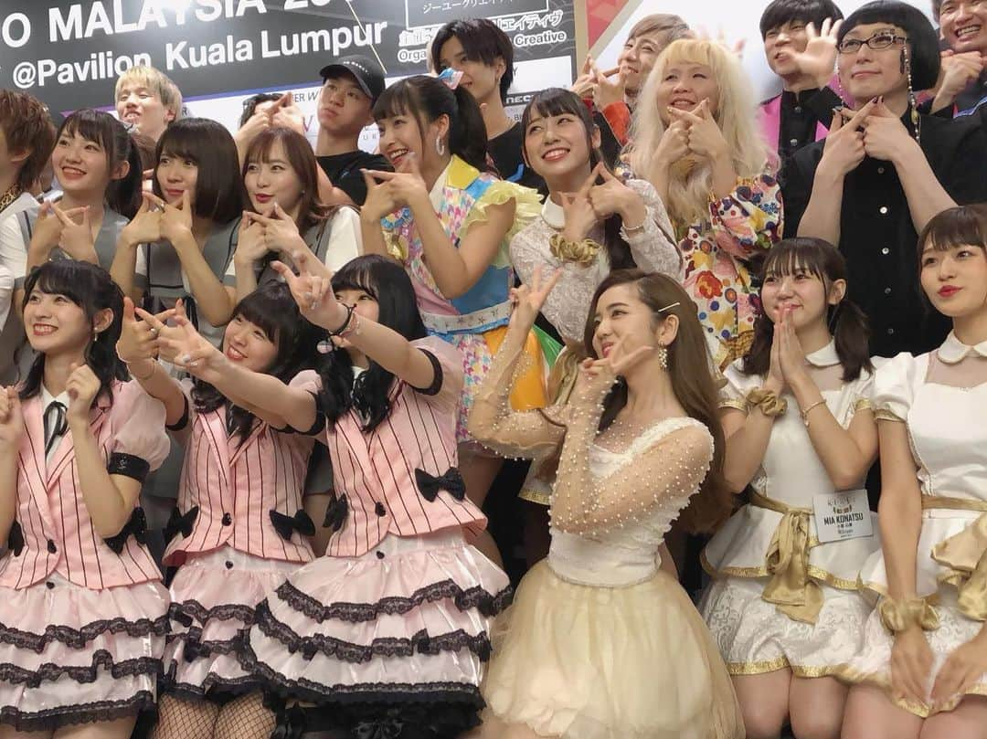 濵松里緒菜さんのインスタグラム写真 - (濵松里緒菜Instagram)「* * * Thank you #JapanExpoMalaysia2019 💕 * Terima kasih banyak banyak☺️ * * #japanexpo #malaysia #2019 #pavilionkualalumpur #japan #kualalumpur #ジャパンエキスポ #マレーシア #クアラルンプール」7月31日 10時10分 - riona_hamamatsu