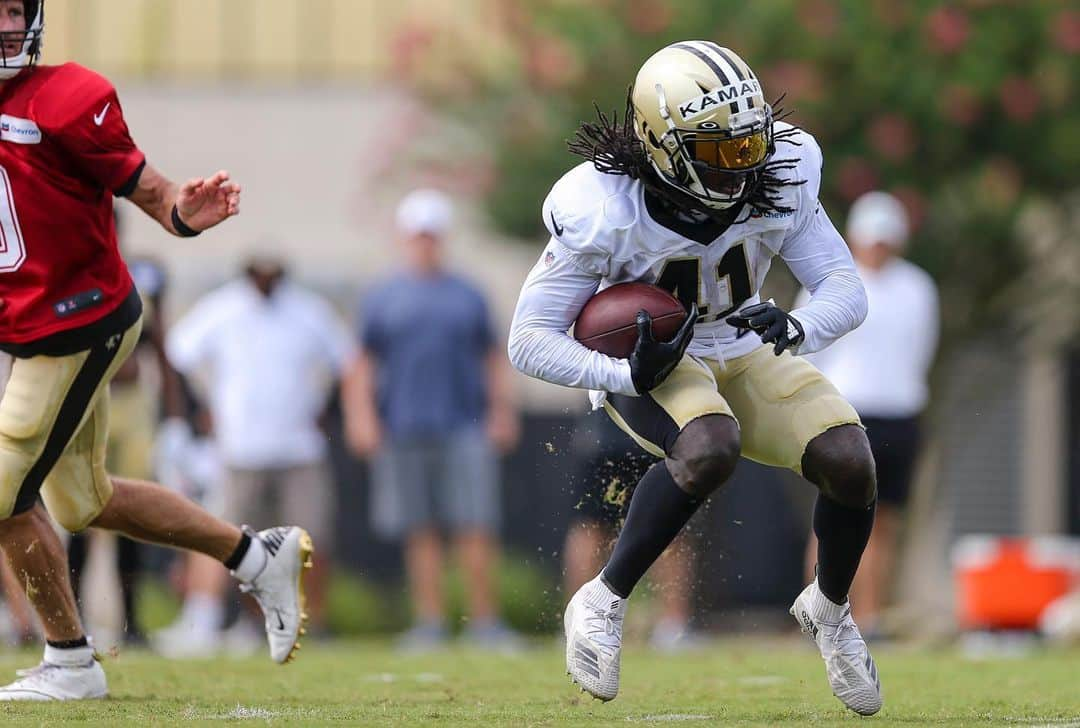 ニューオーリンズ・セインツさんのインスタグラム写真 - (ニューオーリンズ・セインツInstagram)「A preview of the best photos from today’s #SaintsCamp presented by @verizon! See the rest by clicking the link in our bio ⚜️」7月31日 9時01分 - saints