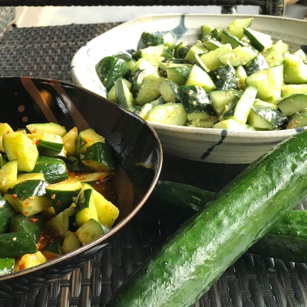 山人さんのインスタグラム写真 - (山人Instagram)「まかない365日。大きくなり過ぎて、お客様にお出しできなくなったきゅうりをまかないでいただきました。 We ate giant cucumbers for lunch. ・  #朝ごはんの美味しい宿 #朝ごはん部 #breakfast #朝ごはん #healthyfood #healthylifestyle #自家製 #朝ごはんフェスティバル #朝食 #朝の一杯 #yamado #西和賀 #山人 #湯川温泉 #キュウリ #新鮮野菜 #explorenishiwaga #ourtown #ガイドブックには載っていない #内緒にしたい #traking #featofnature #nature #日本旅遊 #温泉」7月31日 9時53分 - yamado.official