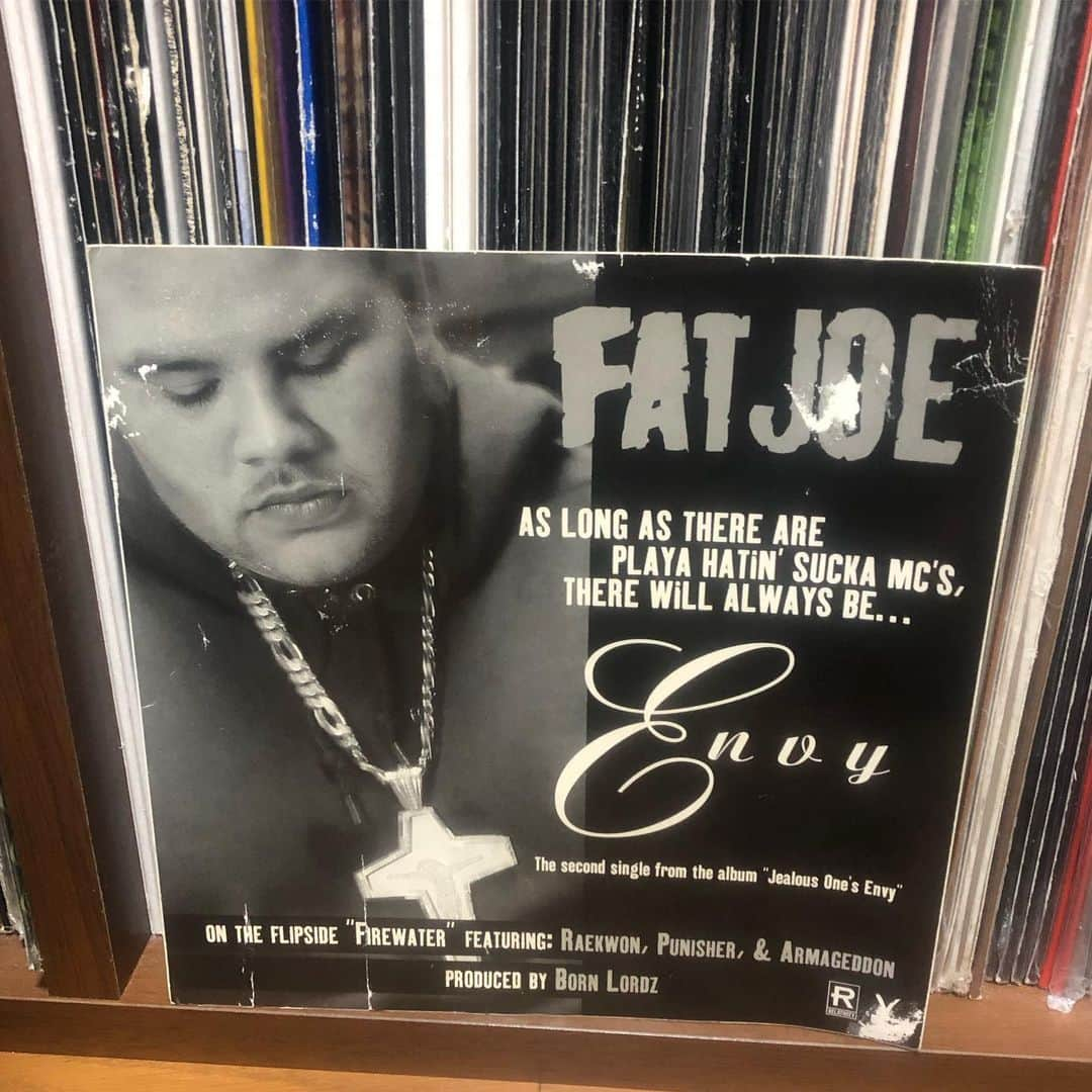 DJ SANCONさんのインスタグラム写真 - (DJ SANCONInstagram)「Sticker Collection. Fat Joe  ステッカーコレクション 38  Envyステッカーになります！  #FatJoe #ファットジョー  #FatJoeEnvy #hiphop #hiphopstickers  #90s #90ssticker  #90shiphop #StickerCollection  #hiphopSticker #hiphopステッカー #hiphopステッカーコレクション  #djsancon #djサンコン」7月31日 1時03分 - djsancon