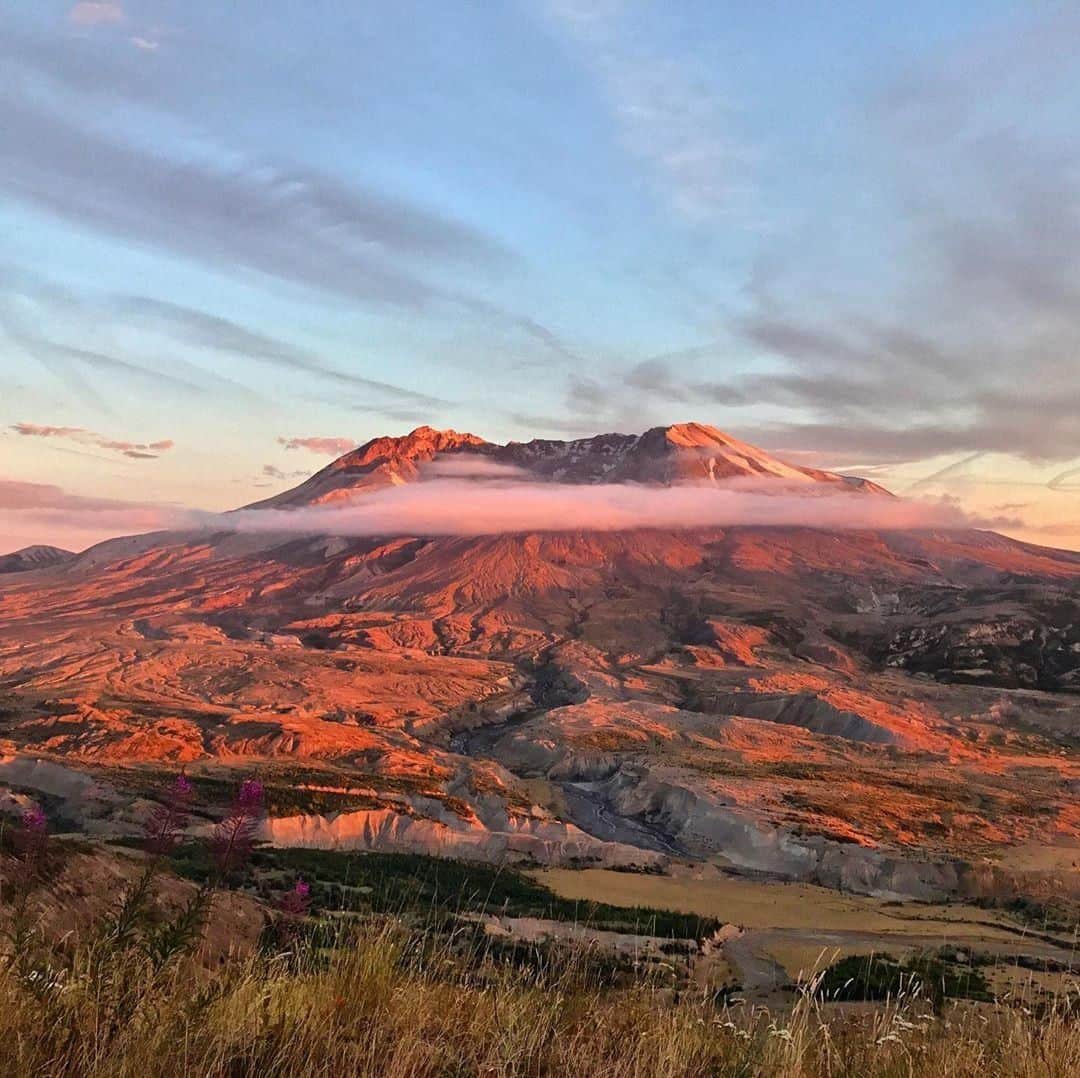 Lonely Planetさんのインスタグラム写真 - (Lonely PlanetInstagram)「Today's #lonelyplanet regram comes from @kmaloneyfitness who shot this gorgeous image from Johnston Ridge Observatory overlooking Mount St Helens in Washington. We love to regram your #lonelyplanet shots! Tag yours for a potential feature.」7月31日 1時58分 - lonelyplanet