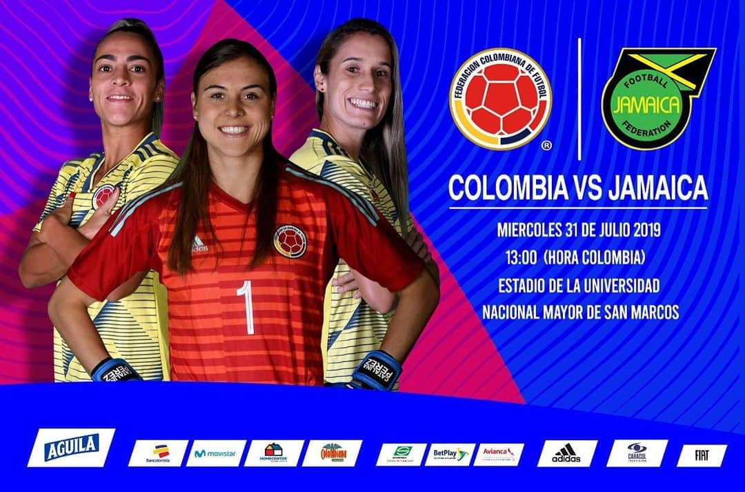 サッカー コロンビア代表チームさんのインスタグラム写真 - (サッカー コロンビア代表チームInstagram)「Mañana nuestra Selección Colombia Femenina de Mayores tendrá su segundo partido en los @lima2019juegos. Todos junto a ellas en este próximo reto. 👊🏼💪🏼🇨🇴 #CorazónDeGuerreras」7月31日 6時56分 - fcfseleccioncol