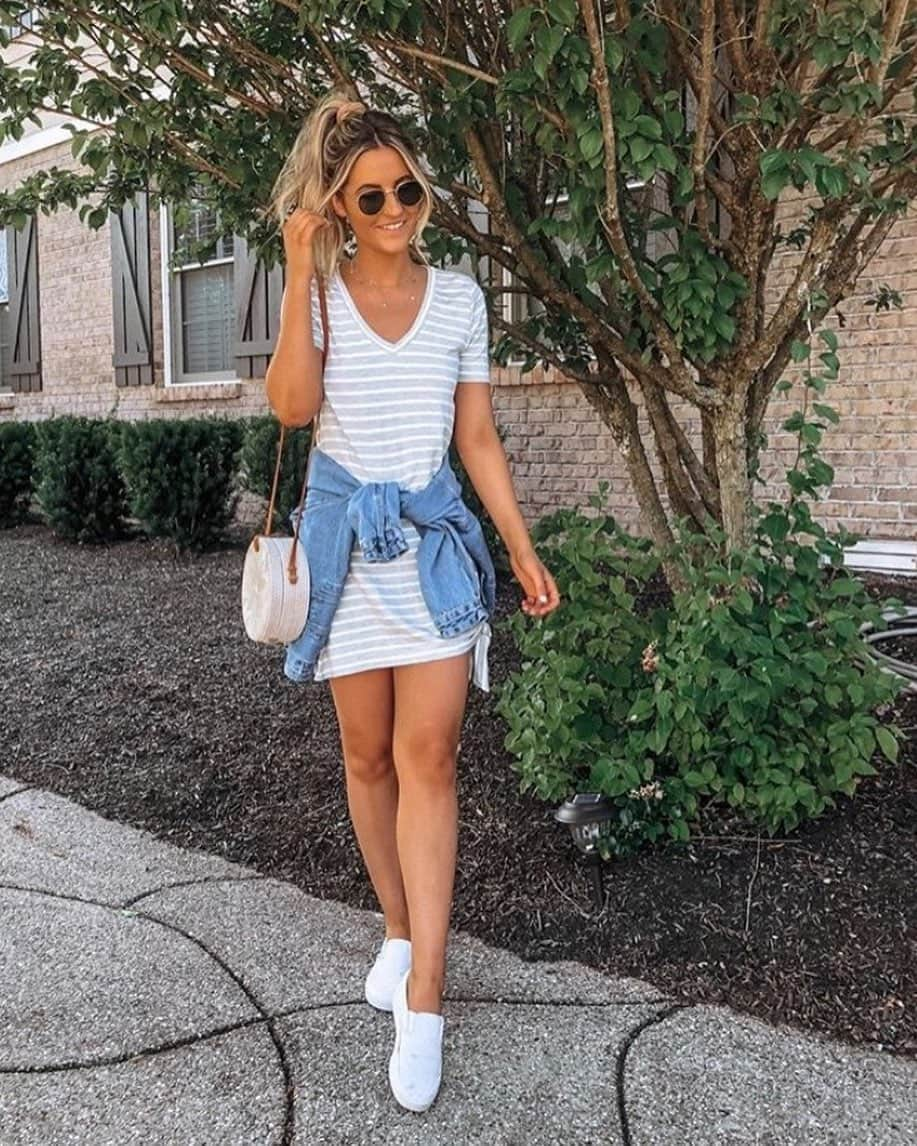 ビービーダコタさんのインスタグラム写真 - (ビービーダコタInstagram)「A forever summer staple: the t-shirt dress 🌞. Our TEN MOST WANTED DRESS available at @magnoliaboutiqueindianapolis #bbdboutiquespotlight」7月31日 7時12分 - bbdakota