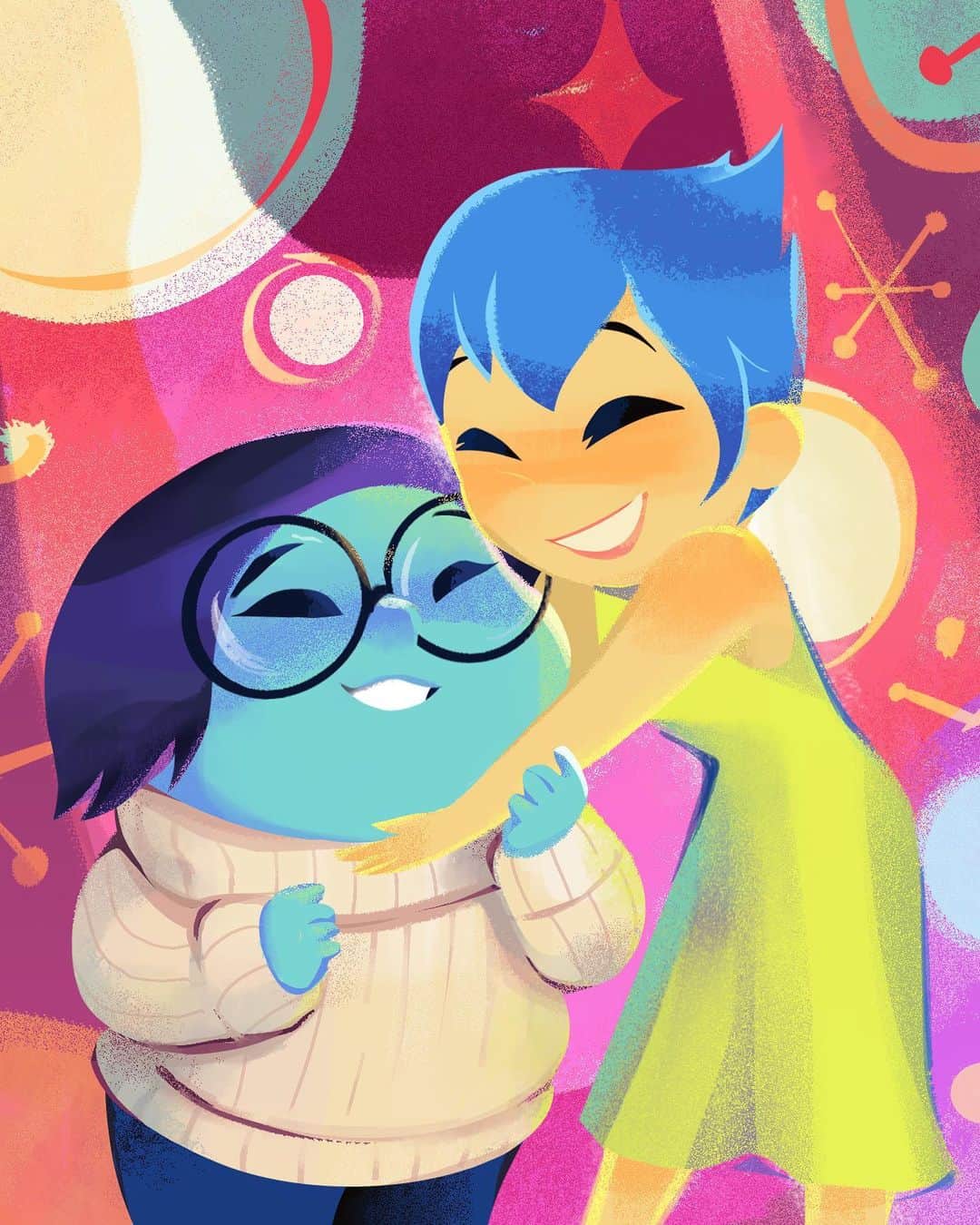 Disney Pixarさんのインスタグラム写真 - (Disney PixarInstagram)「Tag the friend who loves you inside out. 💙💛」7月31日 7時13分 - pixar