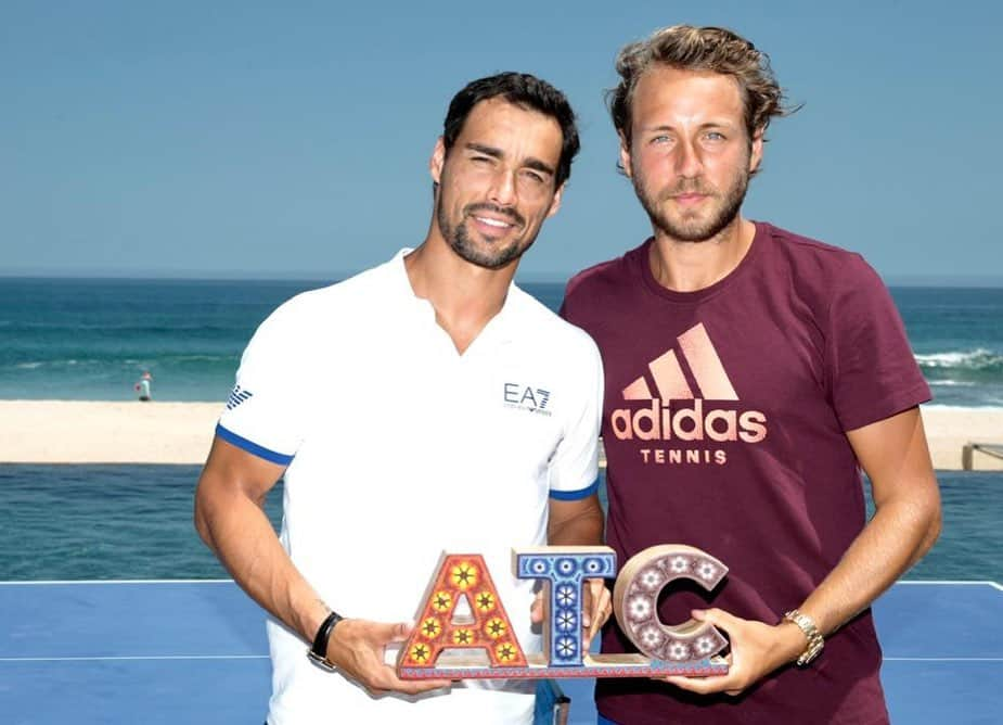 ファビオ・フォニーニさんのインスタグラム写真 - (ファビオ・フォニーニInstagram)「A la orilla del mar...jugando con @lucaspouille 🏓🏝☀️ @abiertoloscabos」7月31日 7時34分 - fabiofogna