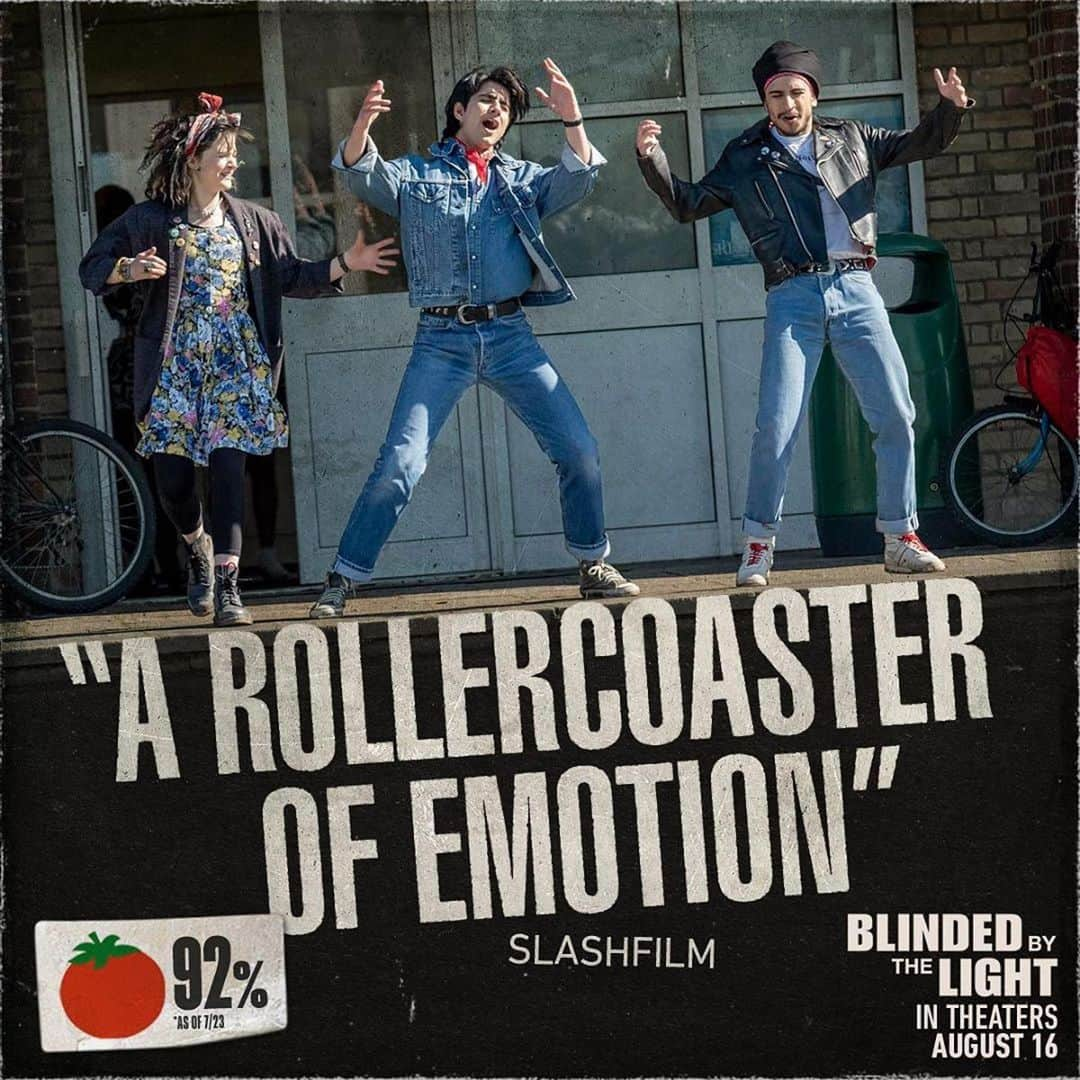 Warner Bros. Picturesさんのインスタグラム写真 - (Warner Bros. PicturesInstagram)「“A rollercoaster of emotion.” See @blindedbythelightmovie - in theaters August 16. #blindedbythelightmovie」7月31日 7時34分 - wbpictures