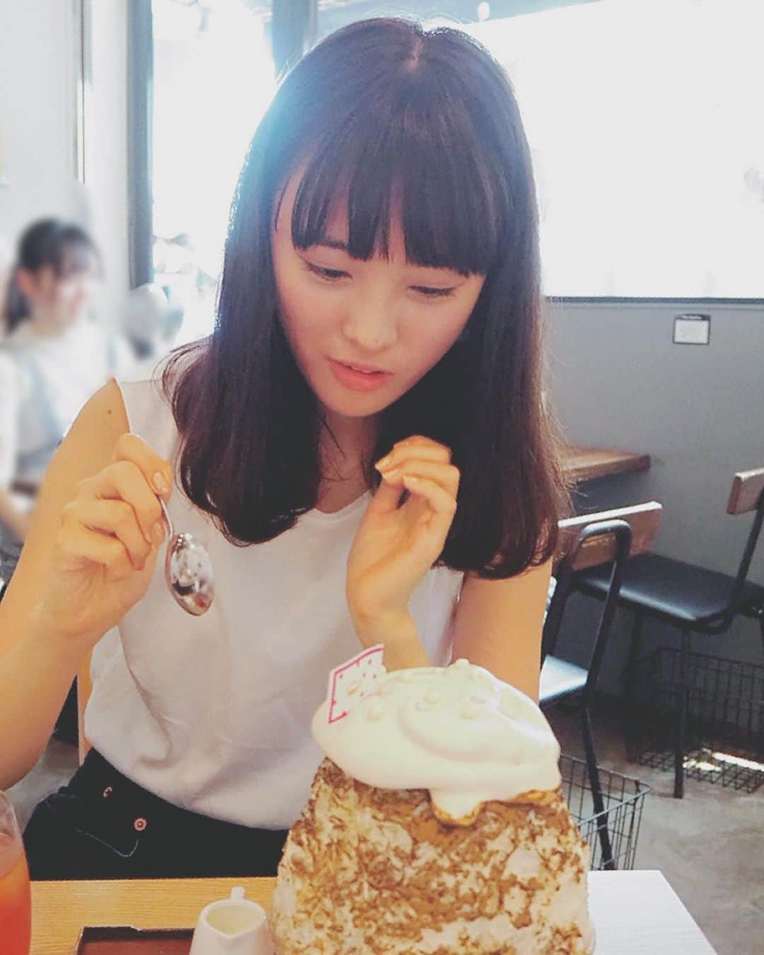 大友花恋さんのインスタグラム写真 - (大友花恋Instagram)「涼し美味しい、夏の日でした🌻」7月31日 19時27分 - karen_otomo