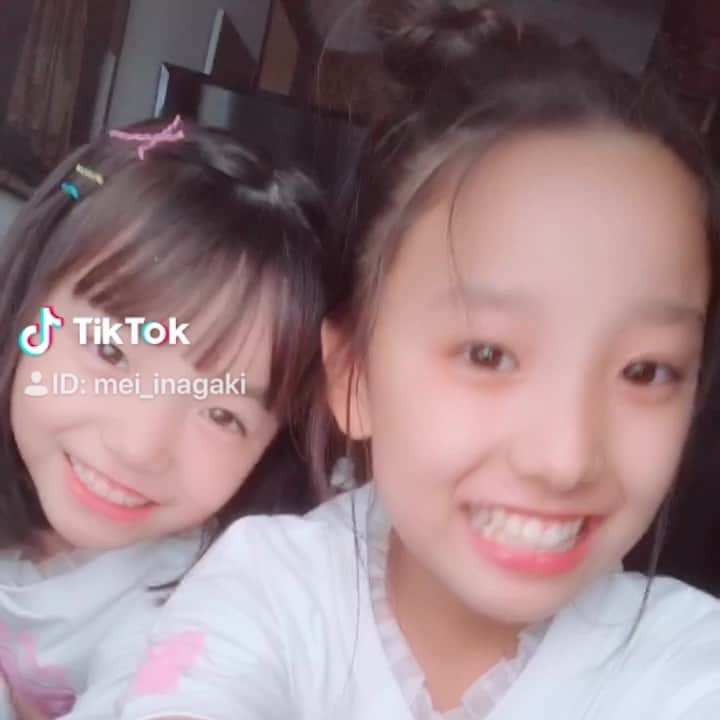 稲垣芽生のインスタグラム：「中学生になって毎日部活頑張っています😊👍 夏休みも部活だよー👍」