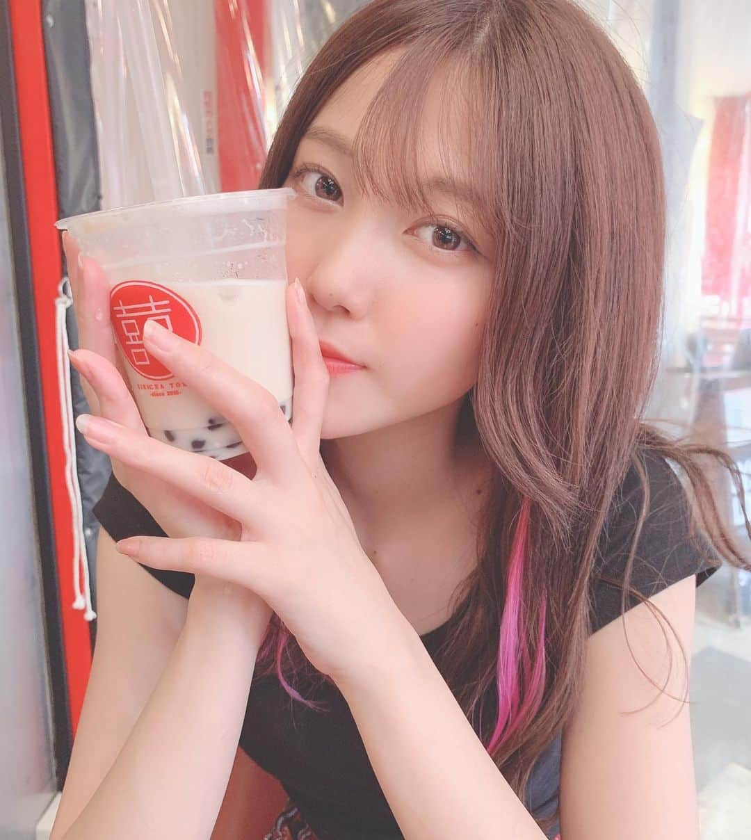 舞木香純さんのインスタグラム写真 - (舞木香純Instagram)「タピオカ飲んだら髪の毛伸びた」7月31日 18時01分 - kasuminn_world