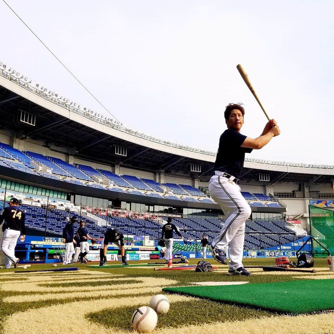 オリックス・バファローズさんのインスタグラム写真 - (オリックス・バファローズInstagram)「#吉田正尚 #ティーバッティング #連続写真 #Bs2019 #buffaloes #baseball #ORIX #プロ野球」7月31日 18時04分 - orix_buffaloes
