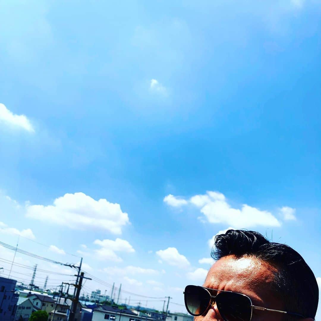 山口祥行のインスタグラム：「アクティブな夏  田村仕様🕶 #9999feelsun #日本統一」