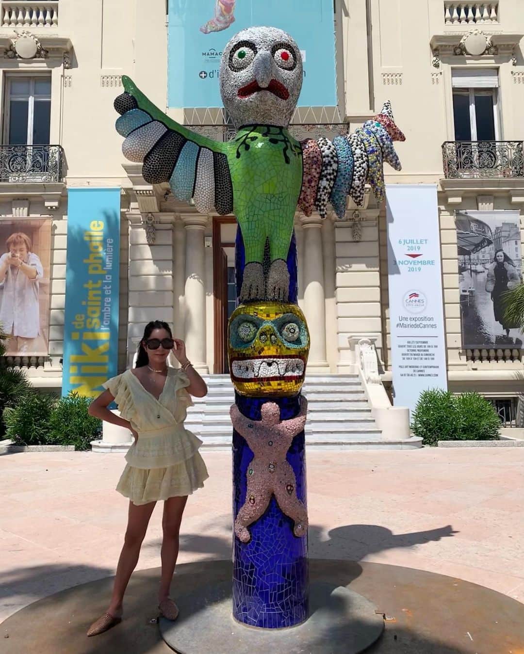 リー・ウネ・ヨンさんのインスタグラム写真 - (リー・ウネ・ヨンInstagram)「#🏃🏽‍♀️“Cannes에 가서 내가조아하는 #nickydestphalle 전시도 보고!”」7月31日 18時28分 - leehaeyoung1730