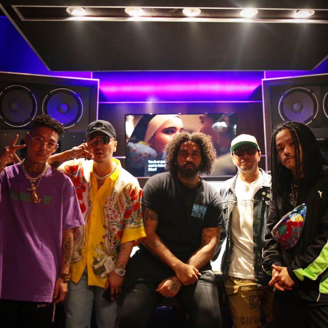 Kayzabroのインスタグラム：「AKとKOWICHI達とロサンゼルス🌴 #losangeles #california #westcoast #mixedbyali #ericbellinger #scoopdeville」